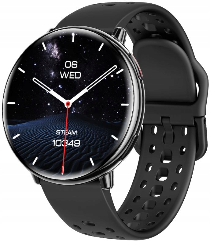 Smartwatch Rubicon RNCF50 Z Gps Kompas Połaczenia Krokomierz Kalorie Tętno