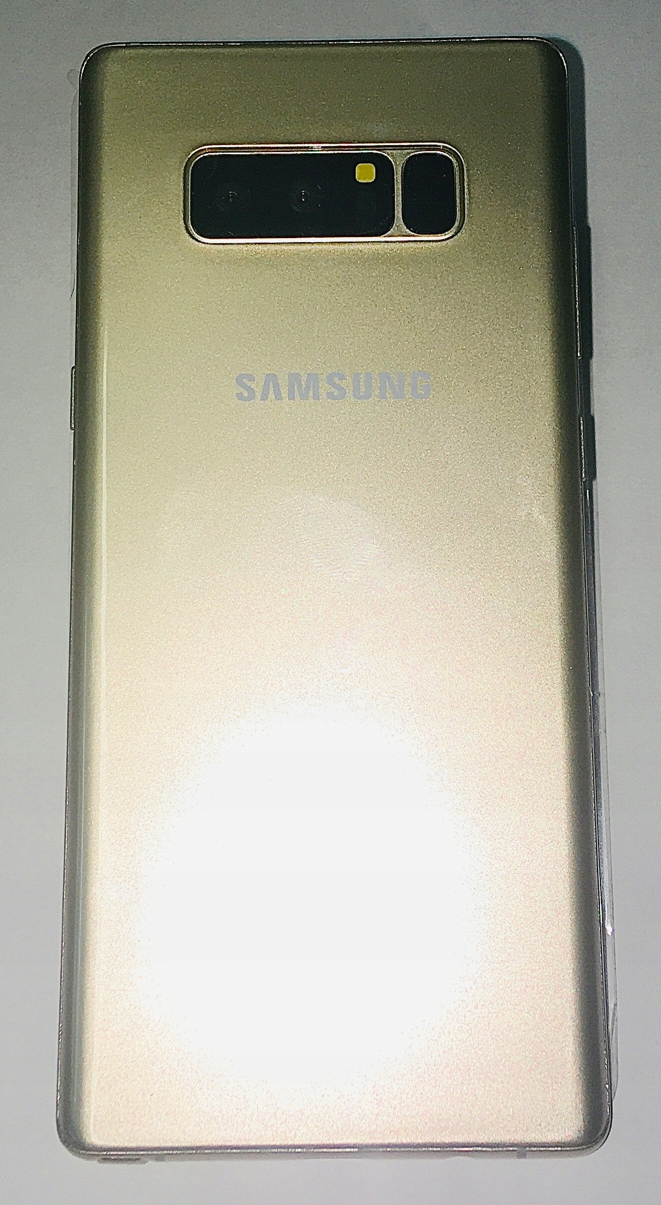 ATRAPA EKSPONAT WYSTAWA TELEFON SAMSUNG NOTE 8 SM-N950 ZŁOTY WYGASZONY Model NOTE 8 GOLD