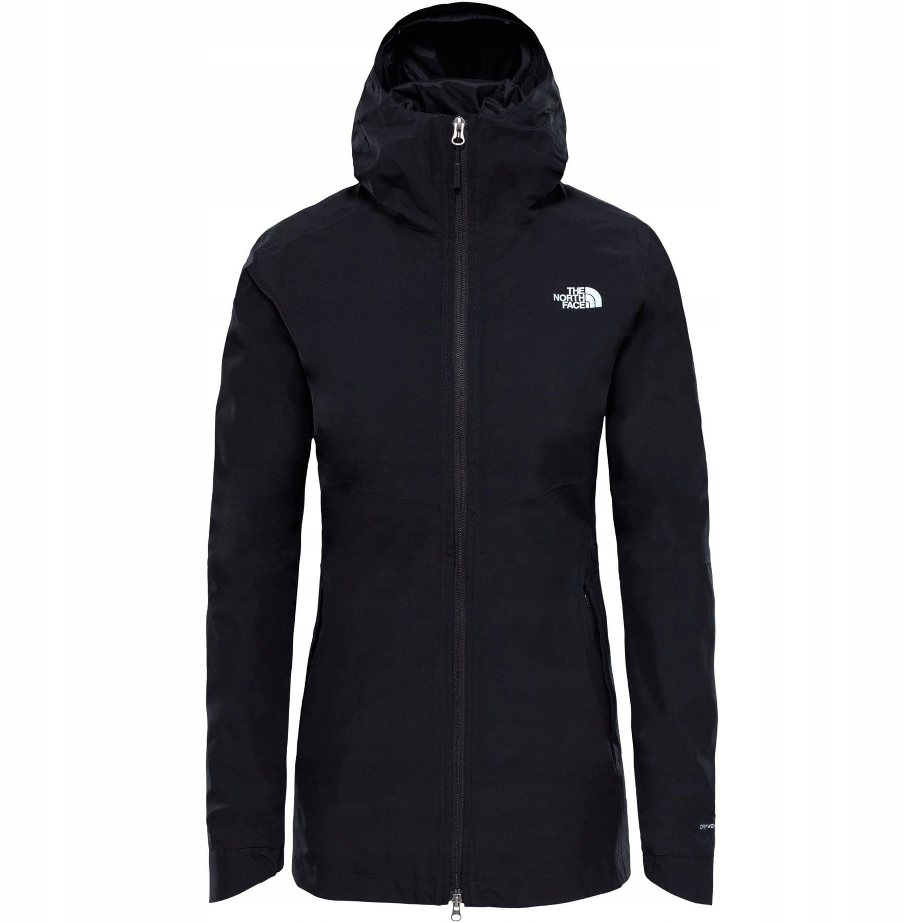 The North Face Czarna Kurtka Kaptur Logo (xs)