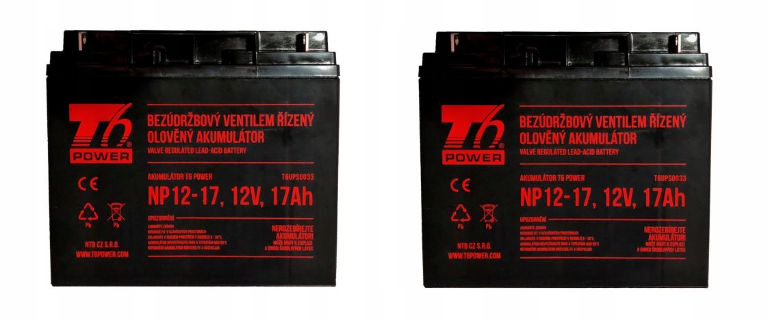 T6 Power RBC7 battery Kit T6APC0018