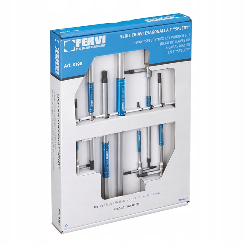 KLUCZE IMBUSOWE TYP T 2,0-10MM Z PRZESUWNĄ RĄCZKĄ