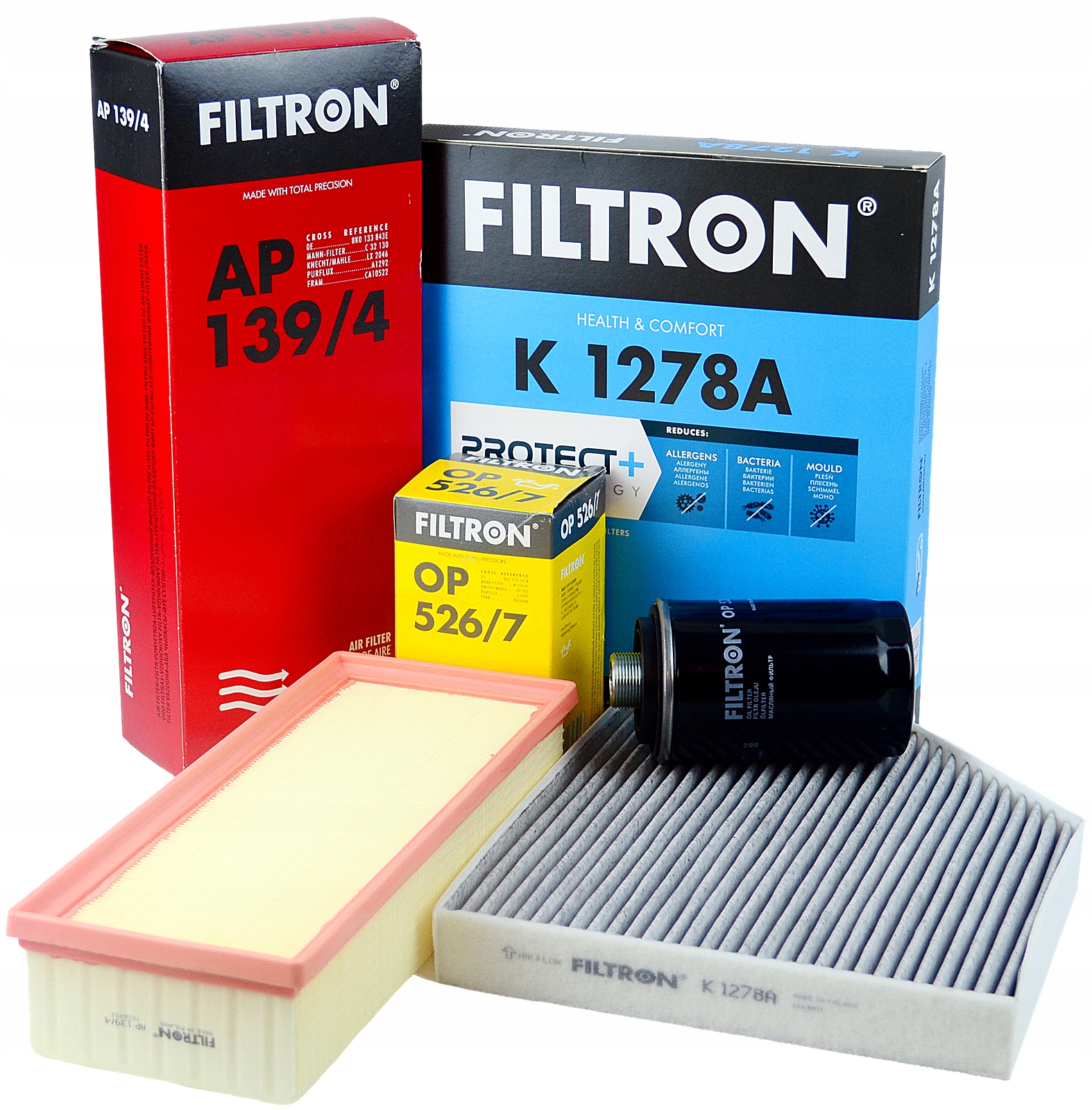 

Filtron Komplet Filtrów Audi A4 B8 1.8 2.0 Tfsi