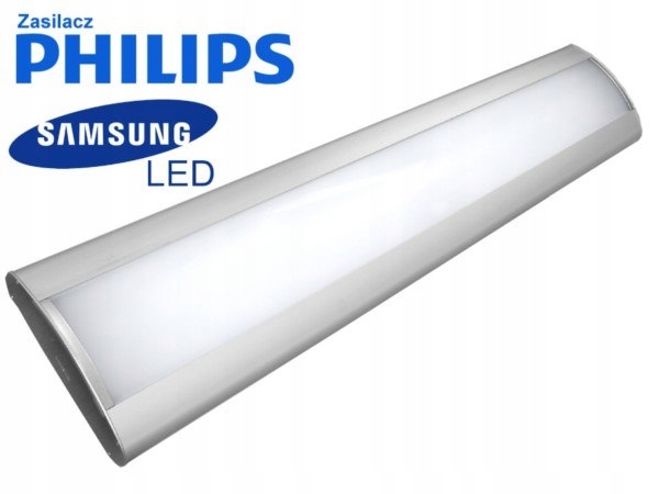 Led svietidlo Bridd 40W Dw 1234x236x65 mm strieborné