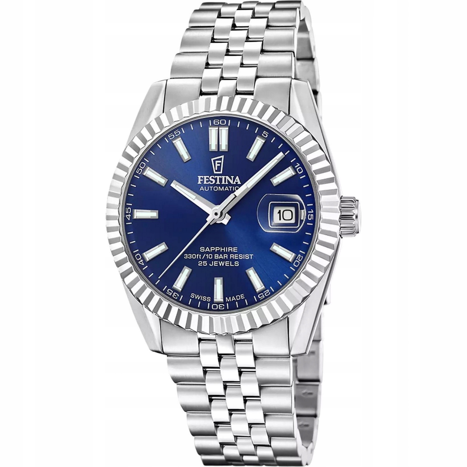 Pánské Hodinky Festina F20090-2 stříbrné