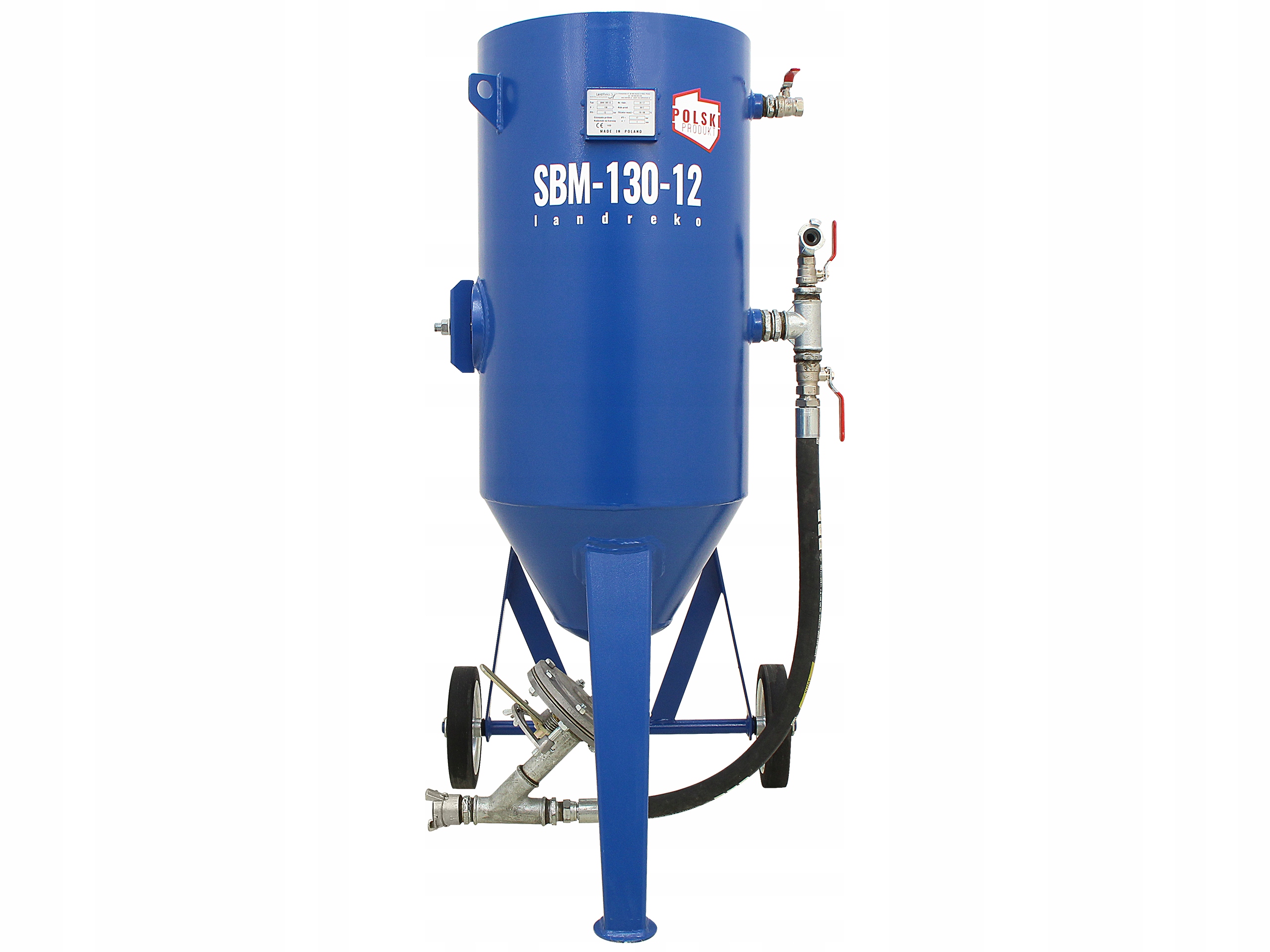 ПОЛЬСКИЙ МОБИЛЬНЫЙ ПЕСКОСТРУЙНЫЙ СТАНОК LAND REKO SBM-130-12