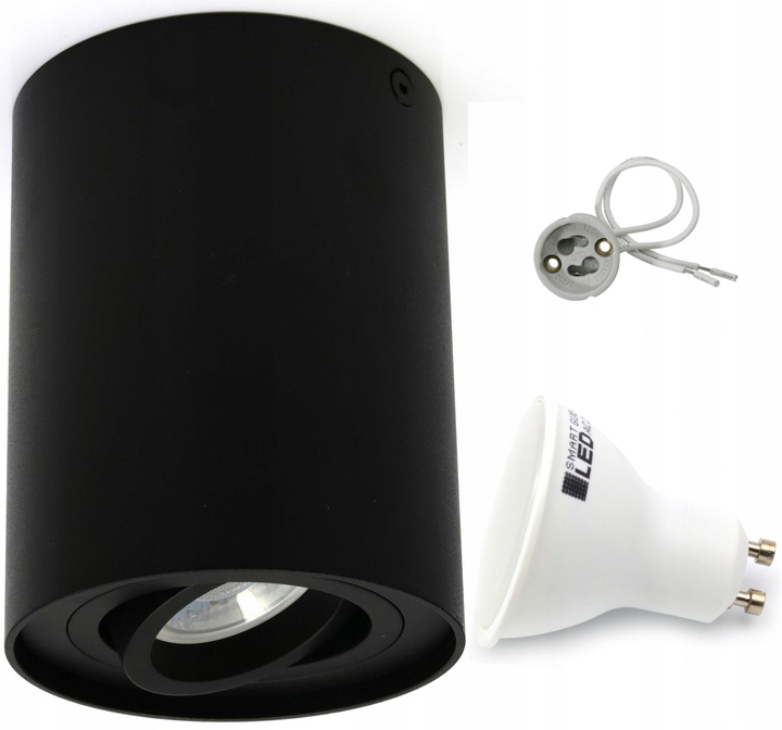 OPRAWA NATYNKOWA HALOGENOWA LED TUBA RUCHOMA +GU10