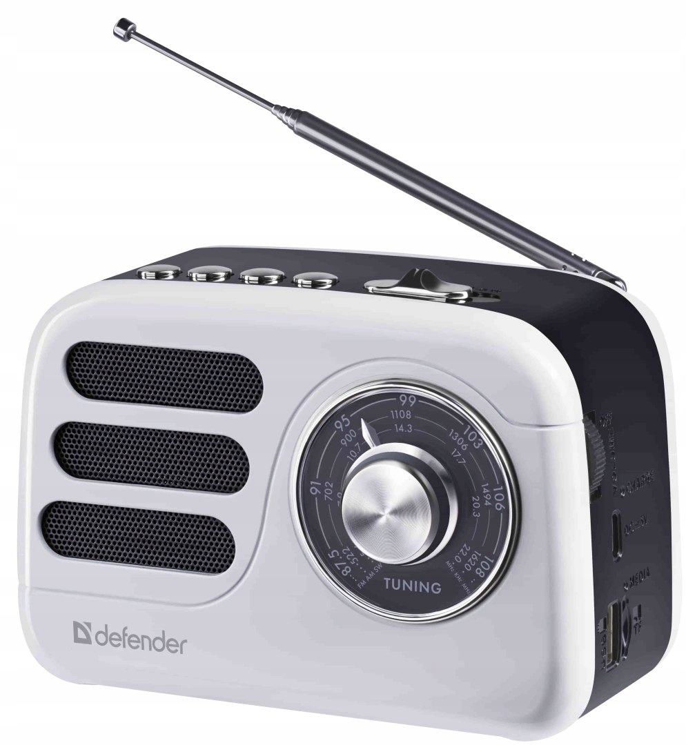 GŁOŚNIK DEFENDER SIGNAL RADIOODBIORNIK BLUETOOTH 5W — 16