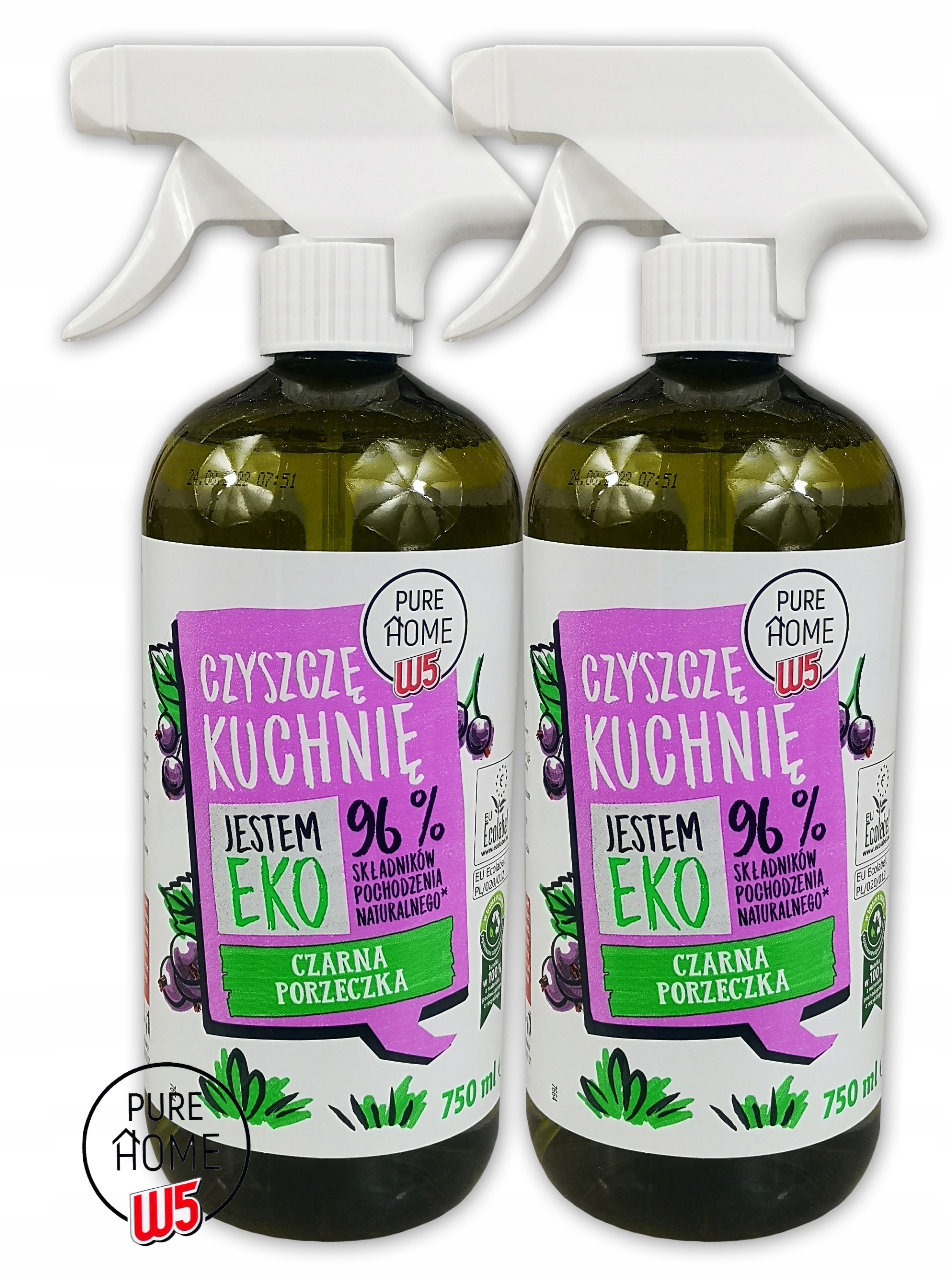 

Płyn Do Czyszczenia Kuchni W5 Pure Home 2x750ml