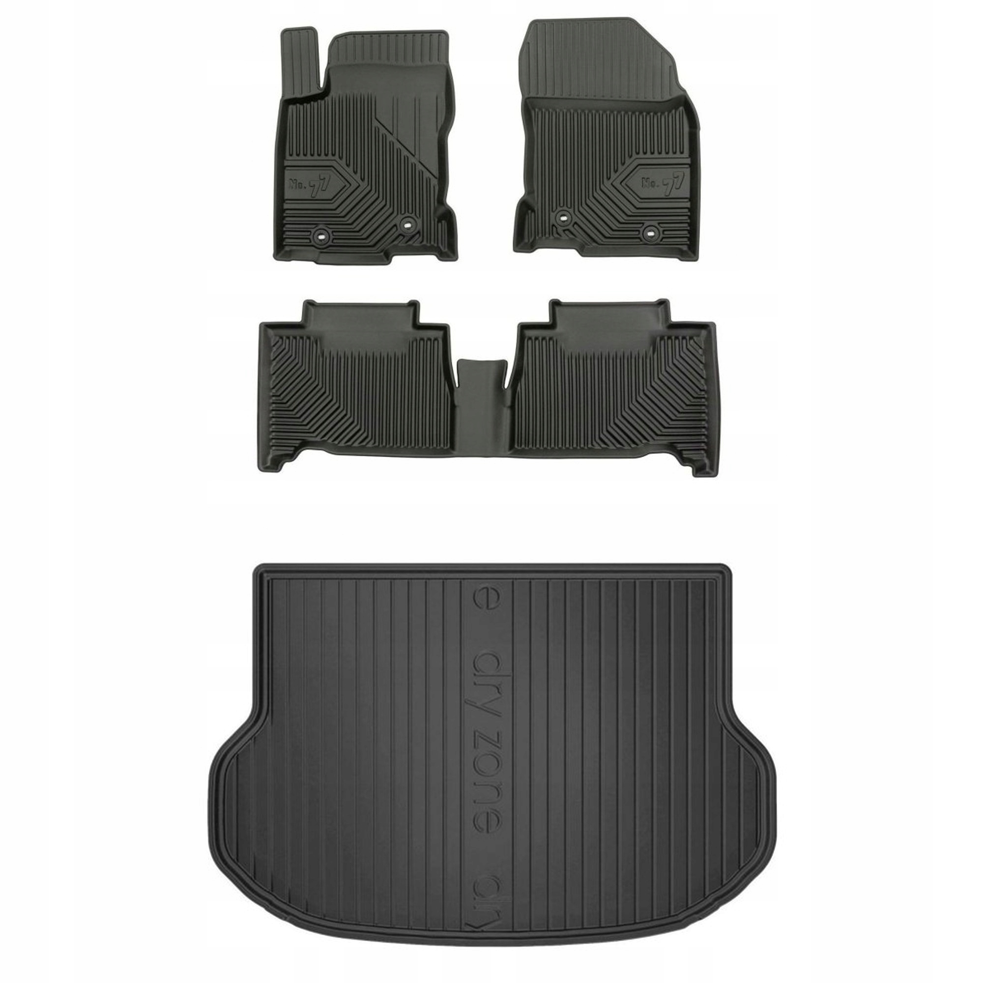 Gumová sada koberčekov a rohoží Lexus Nx I 2014-2021