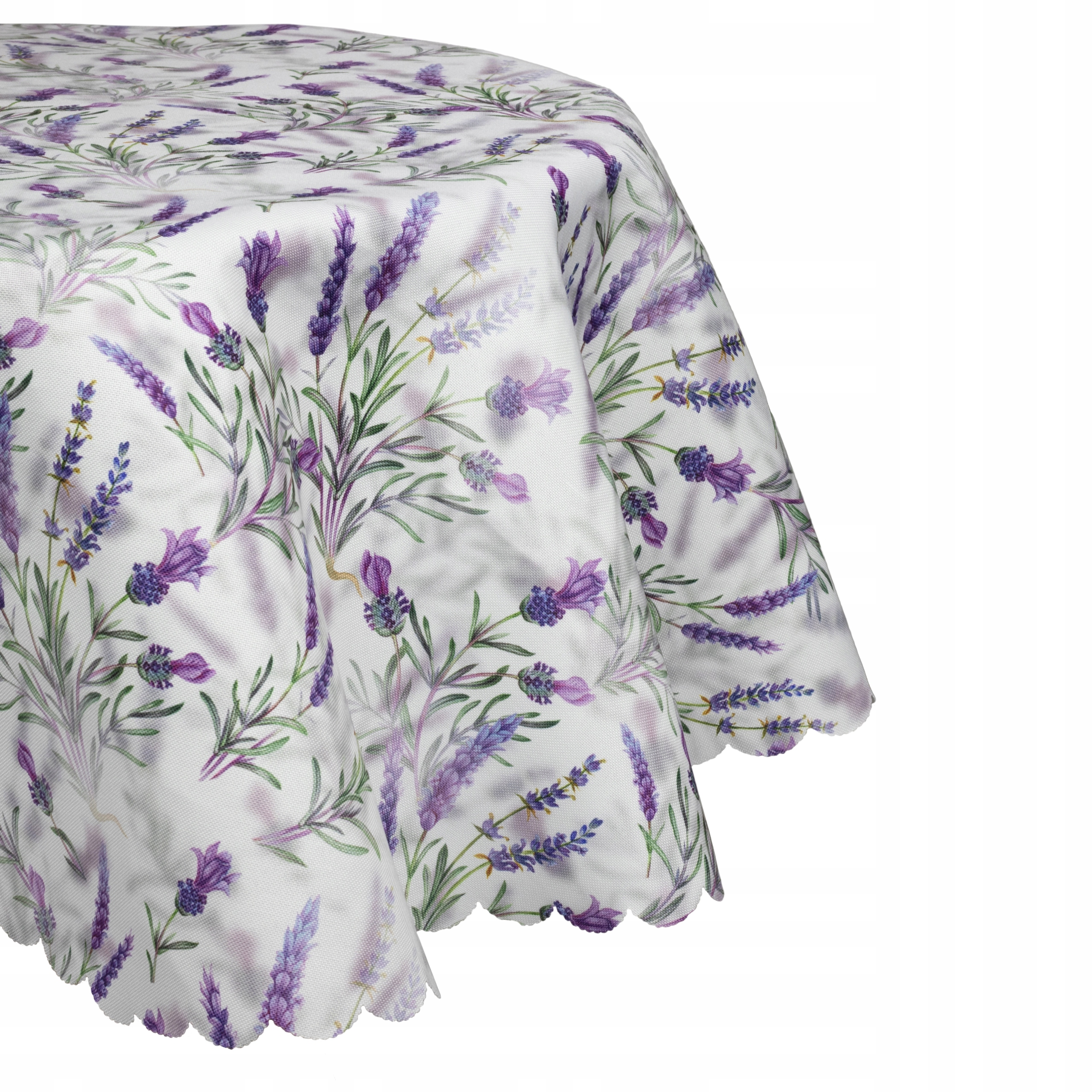 

Obrus Owal Plamoodporny Owalny Lawenda 3d 140x320