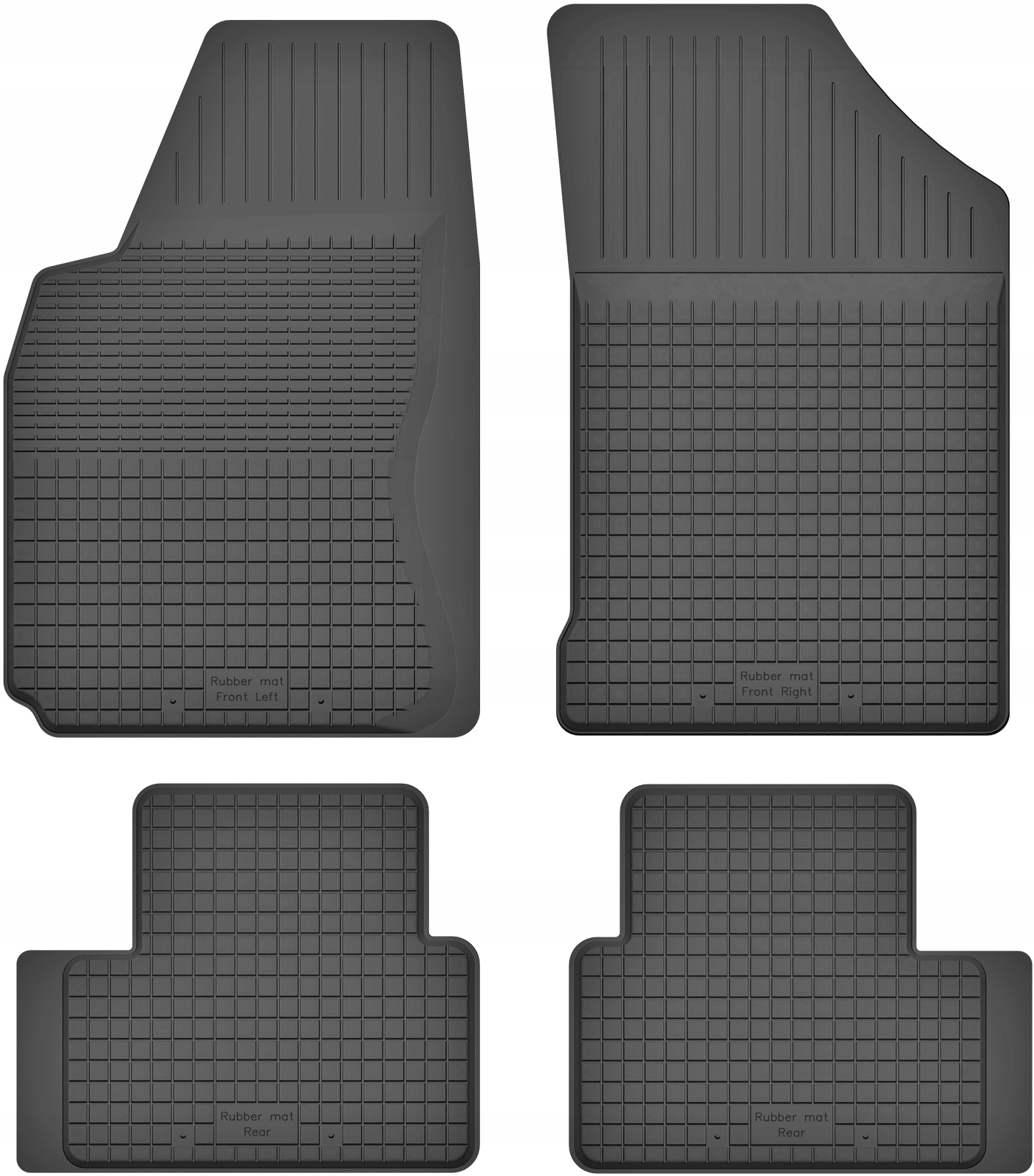 

Dywaniki Gumowe Wycieraczki Renault Megane III 3