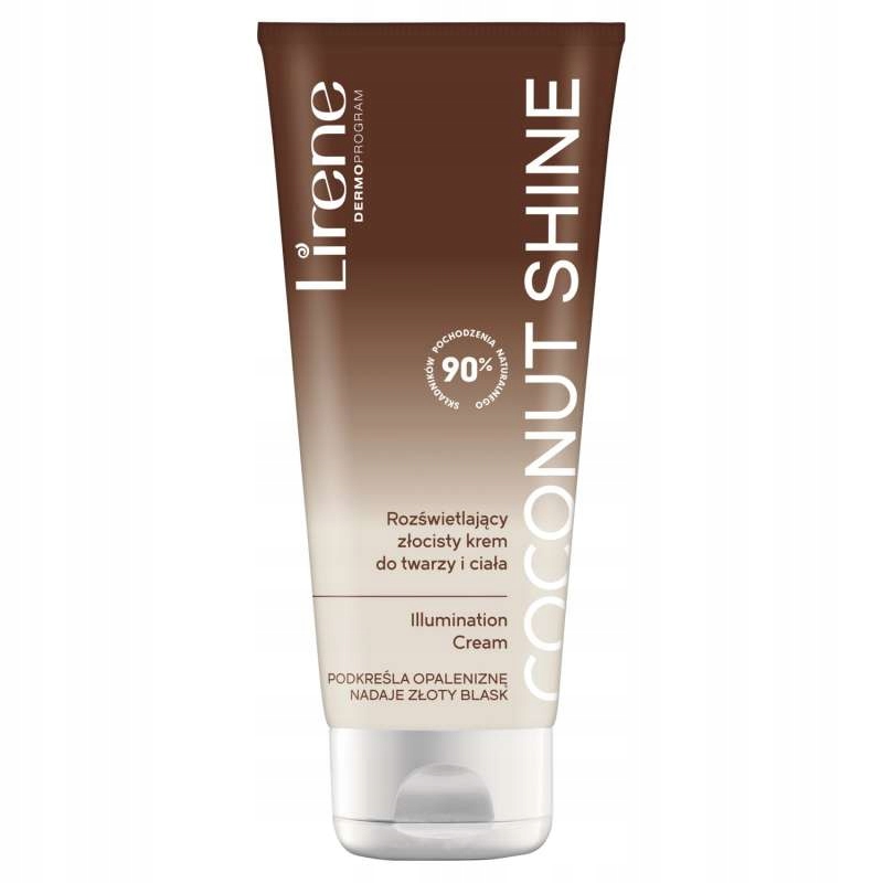 

Lirene Coconut Shine Krem Rozświetlający Złocisty