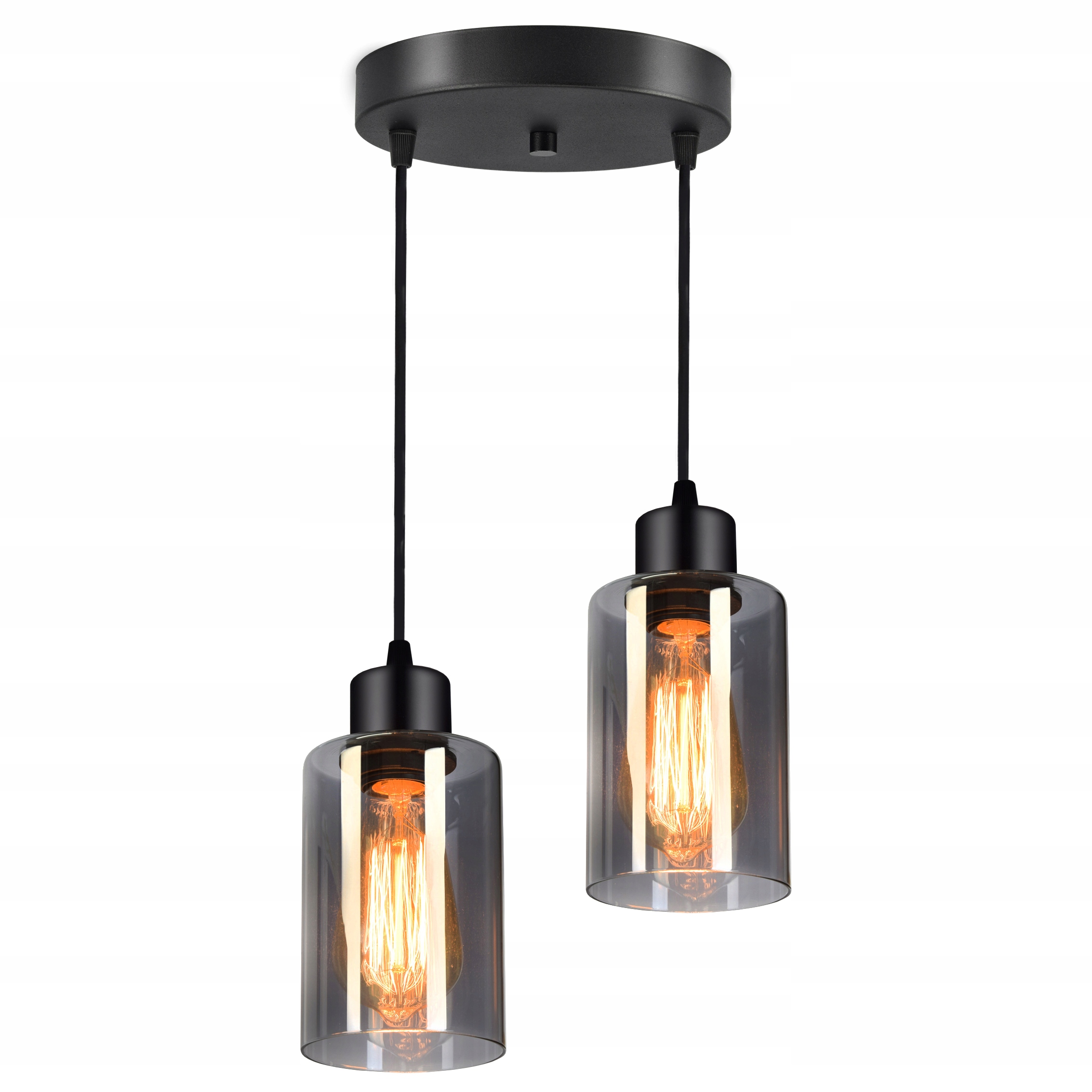 Závěsná lampa Lustr Stropní Svítidlo Skleněné Led Tuby