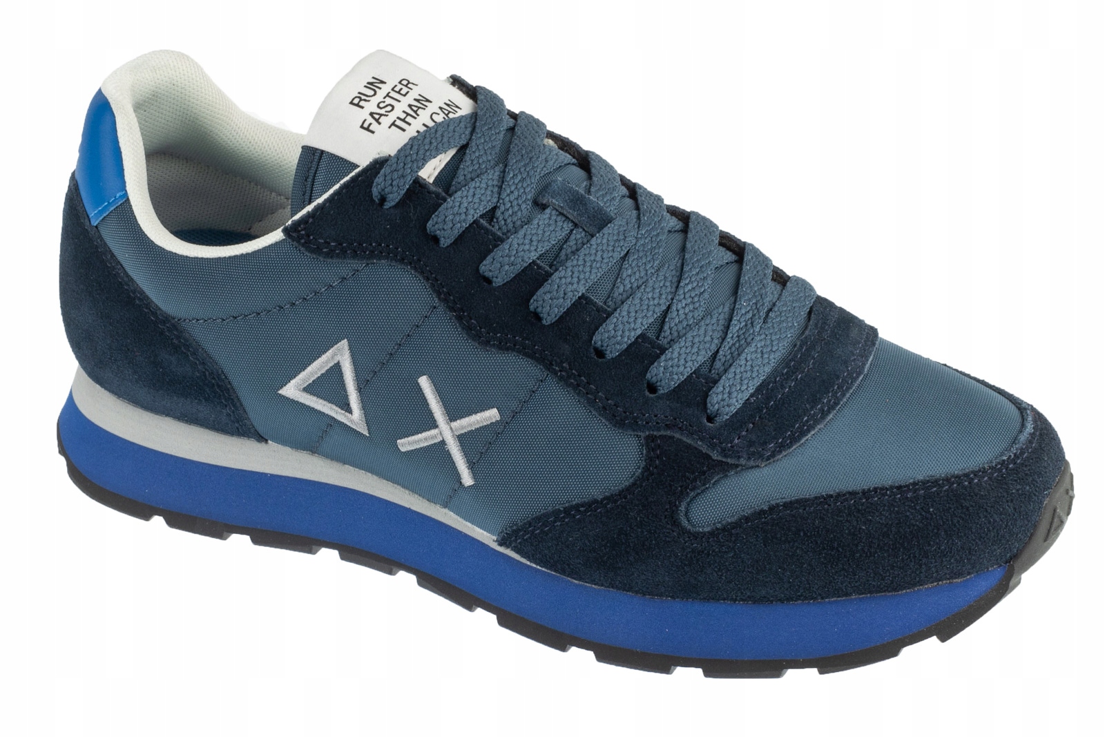 SUN68 Tom Solid (44) Pánské tenisky Semišové Tmavě modré