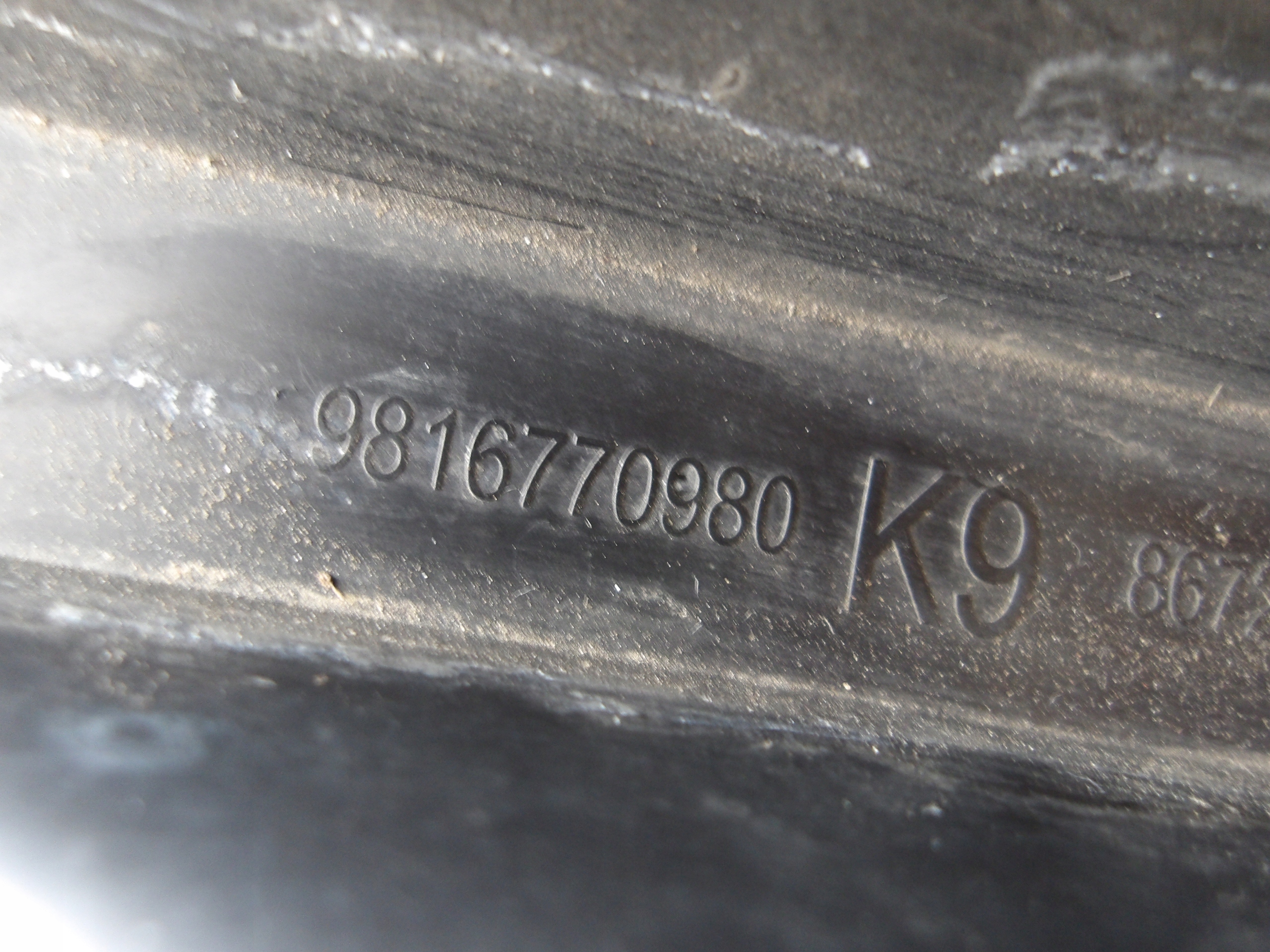 COMBO E BERLINGO IV 18- grid of a bumper left OE