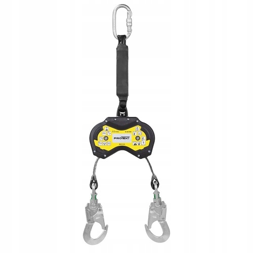 Urządzenie samohamowne podwójne Dwr 040S Protekt- dł. taśmy 2 m