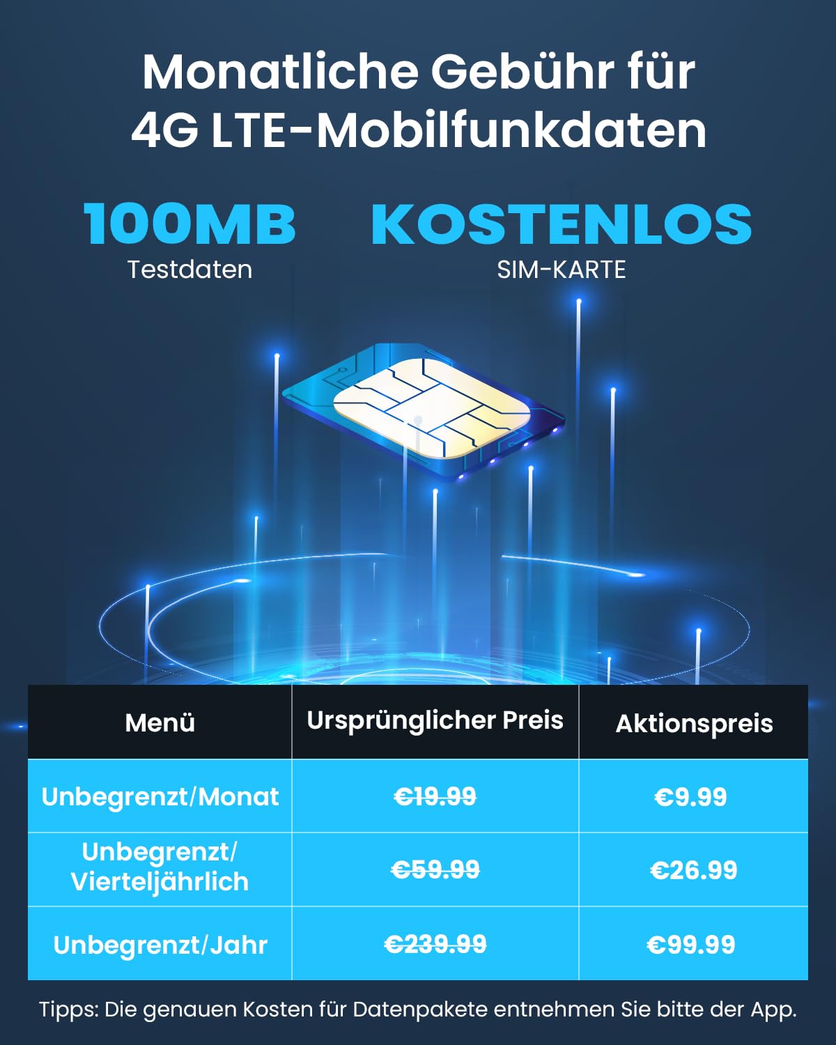 IEGEEK Kamera Zewnętrzna 4G LTE 2K Solarna z SIM PIR 350° 15M Audio — miniatura 5