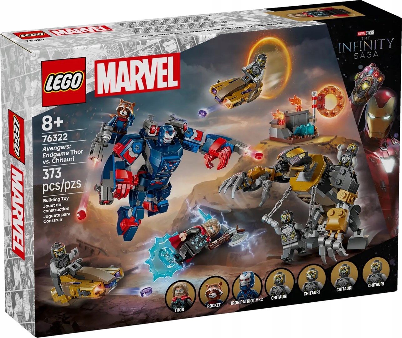 Lego Marvel Heroes 76322 Avengers: Konec hry Thor versus Chitauri