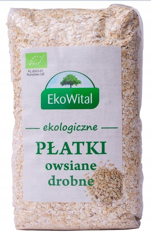 Levně Ekowital Ovesné vločky jemné Bio 600 g
