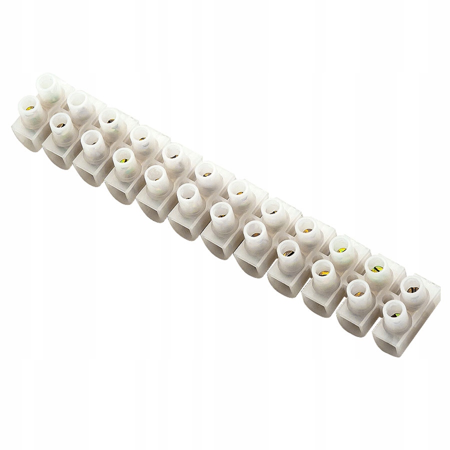 

Kostka elektryczna 12 pól r= 4mm2 biała