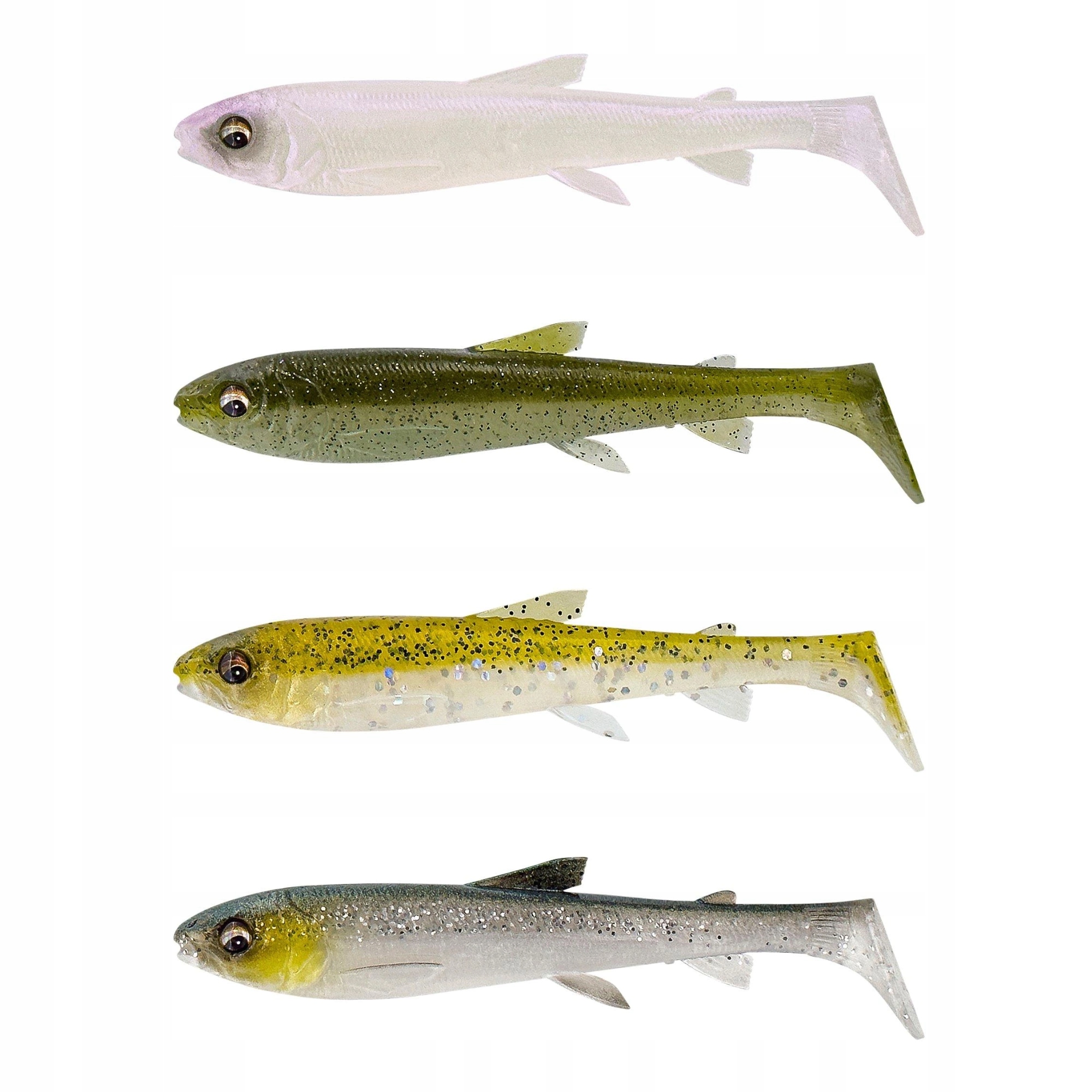 Savage Gear Zestaw Gum 3D Whitefish 9cm/7g Clear Water Mix