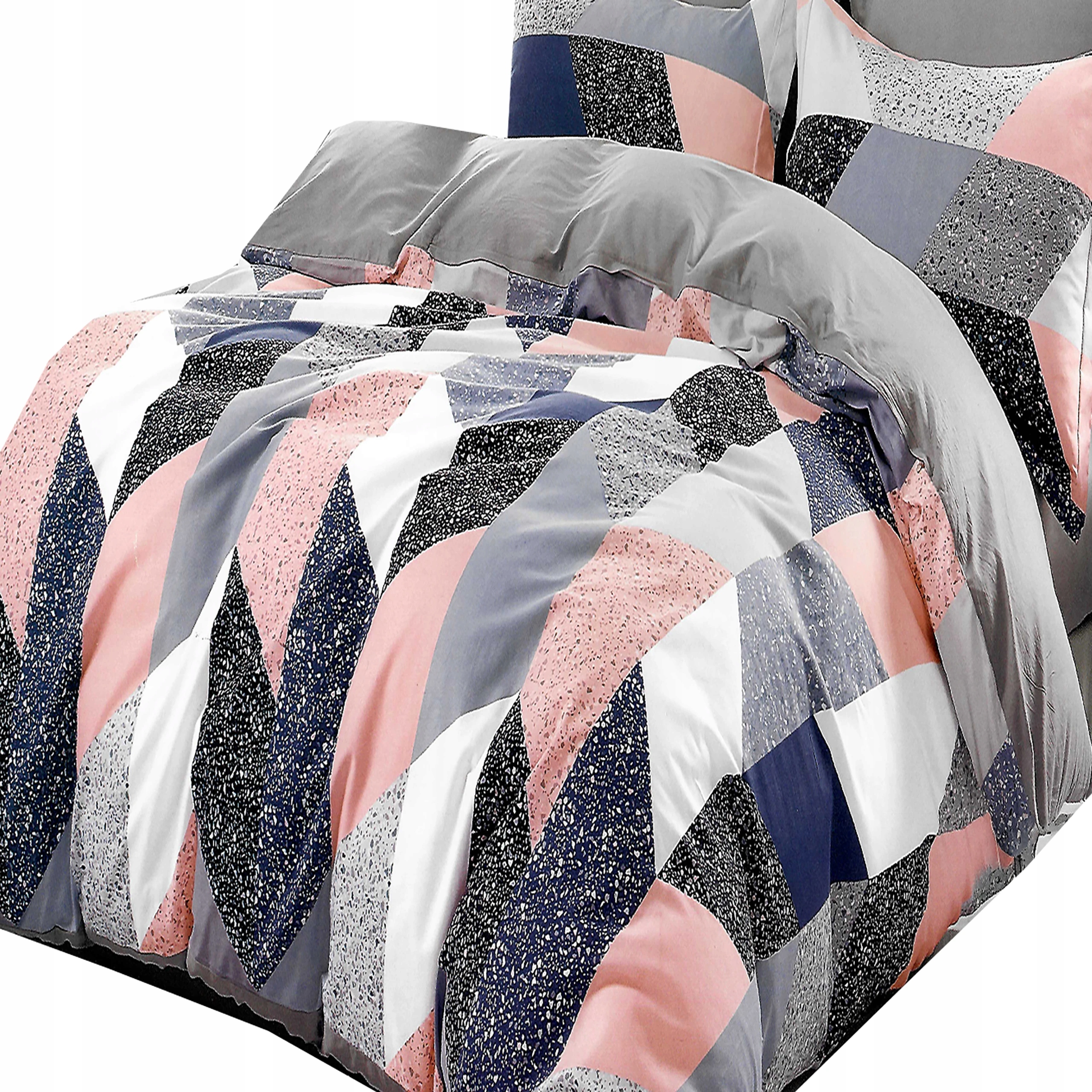 Komplet Pościeli 100% Bawełna Satyna Pościel Poszewki 70x80 Kołdra 150x200