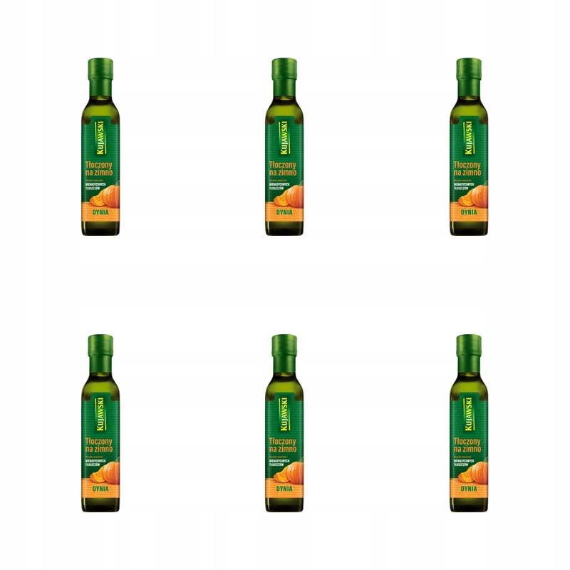 Kujawski dýňový olej lisovaný za studena 250 ml X6