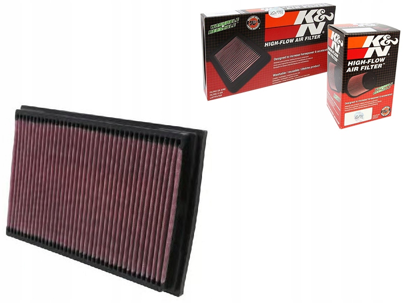 KN33-2221/RS6 - KN FILTERS СПОРТИВНИЙ ПОВІТРЯНИЙ ФІЛЬТР ЗОВНІШНЯ ДОВЖИНА