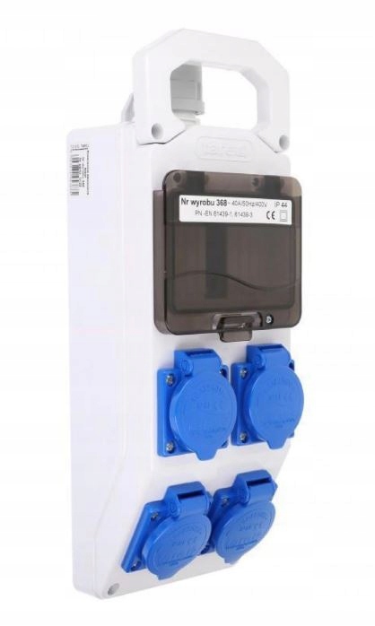 Rozvádzač malé okienko 5-mod.,4xgn16A/250V