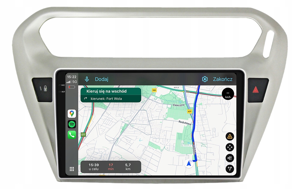 Peugeot 301 Citroen C-elysee Rádio Navigace Android TS20 12GB/256GB