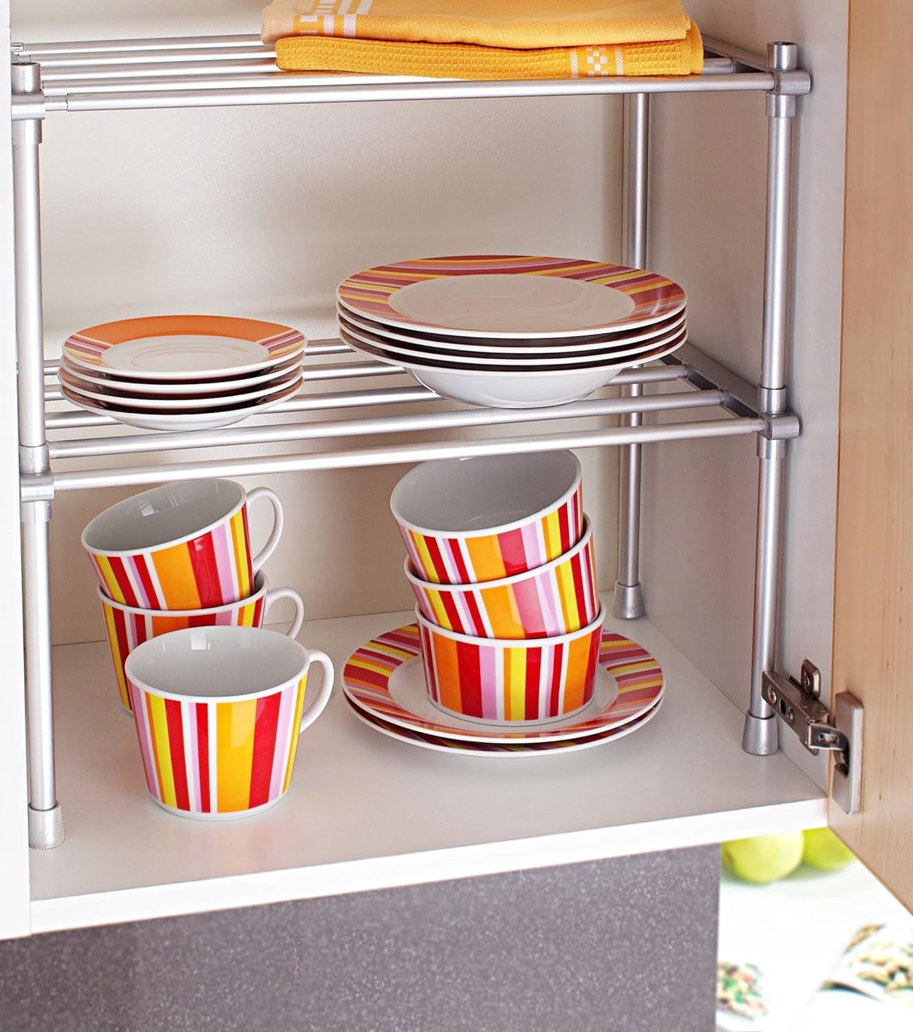 REGAŁ STOJAK ALUMINIOWY NA BUTY - REGULOWANY Marka inna