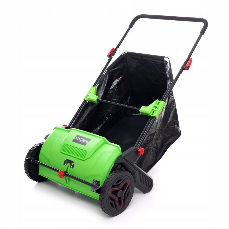 ZAMIATARKA RĘCZNA DO LIŚCI KOSTKI TRAWY ZBIERACZ LIŚCI 53CM KD5424 Pojemność worka 100 l