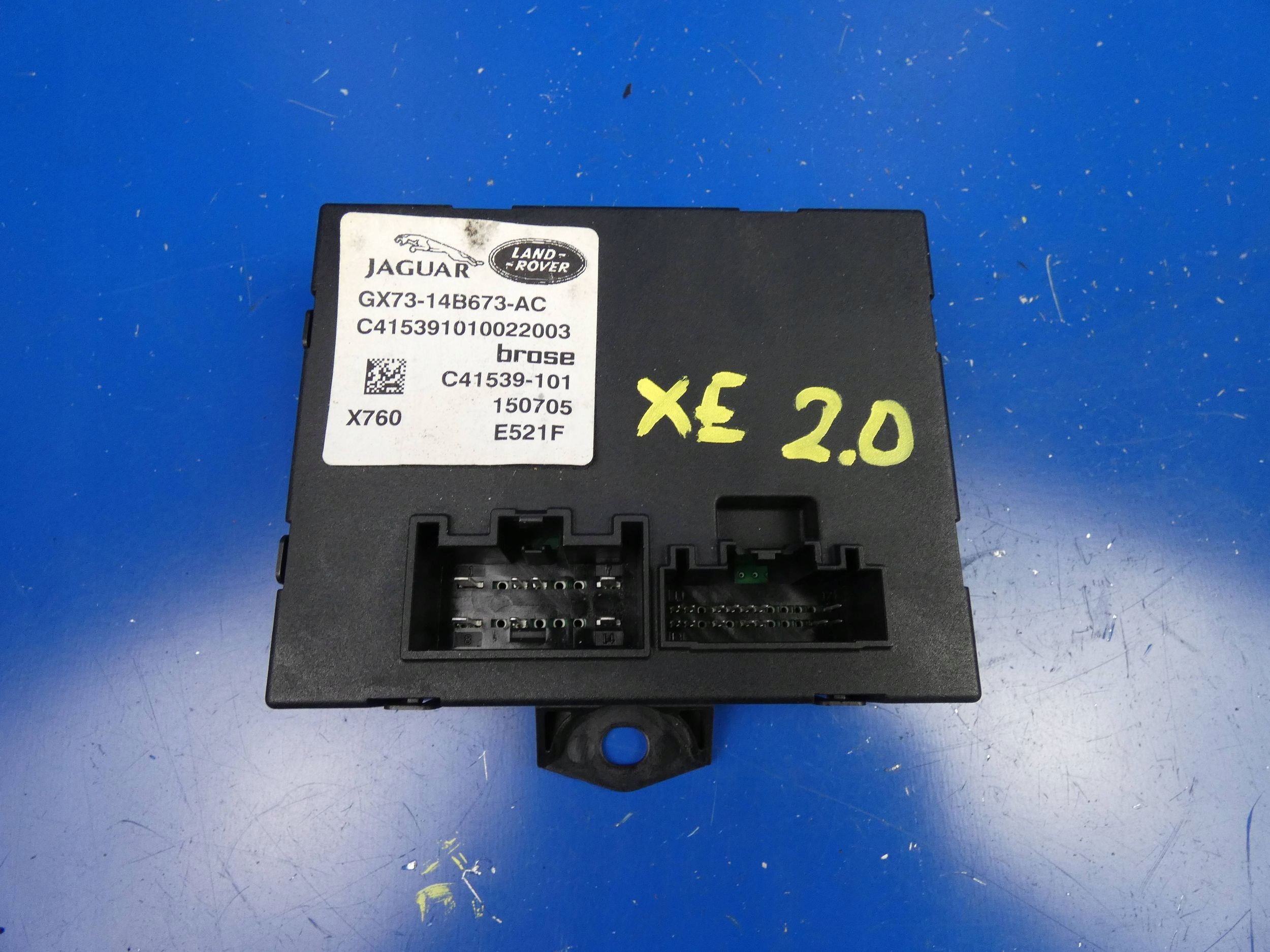 JAGUAR XE X760 XF II X260 module control unit bonnet boot