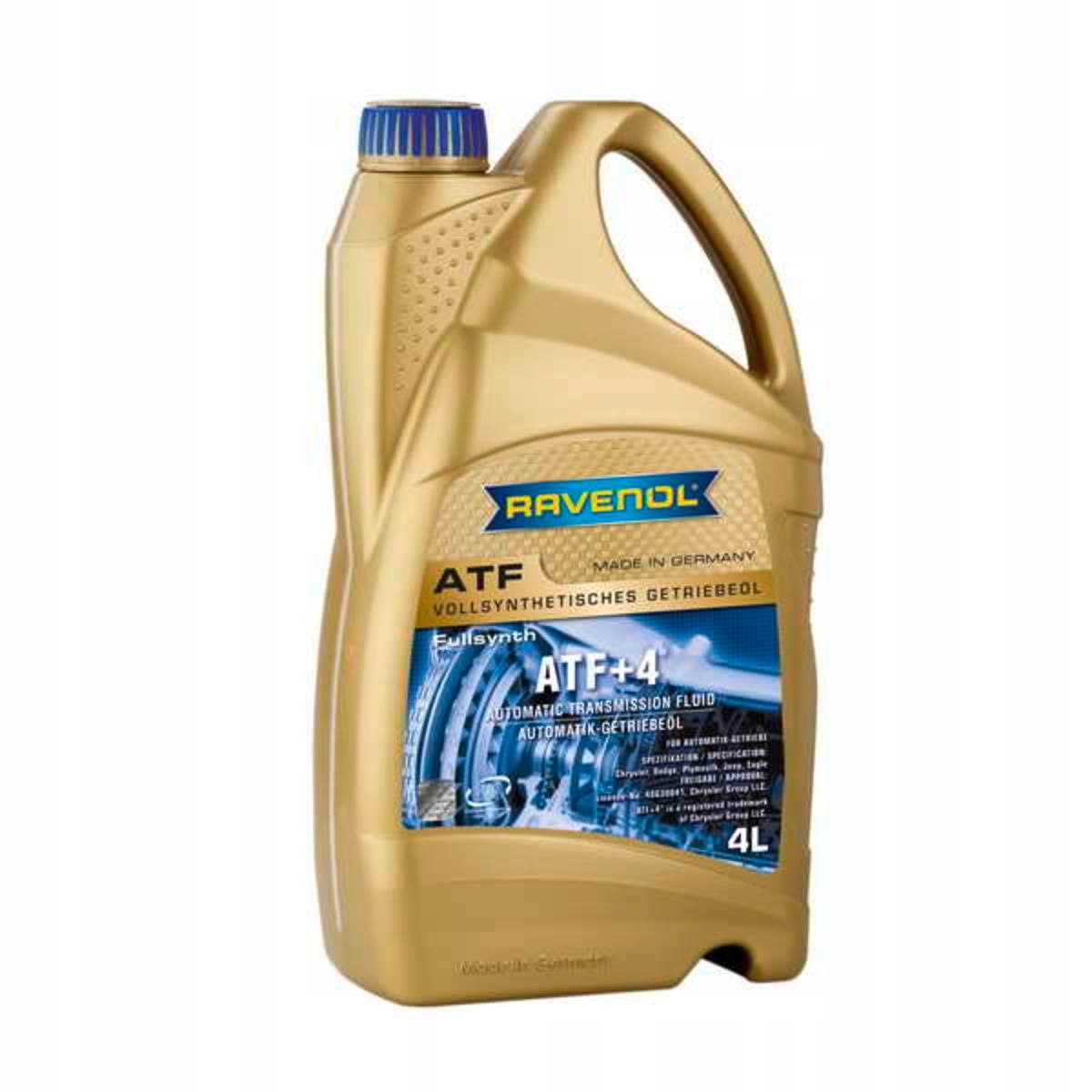 OLEJ PRZEKŁ. RAVENOL ATF+4 FLUID 4L Pojemność opakowania 4 l