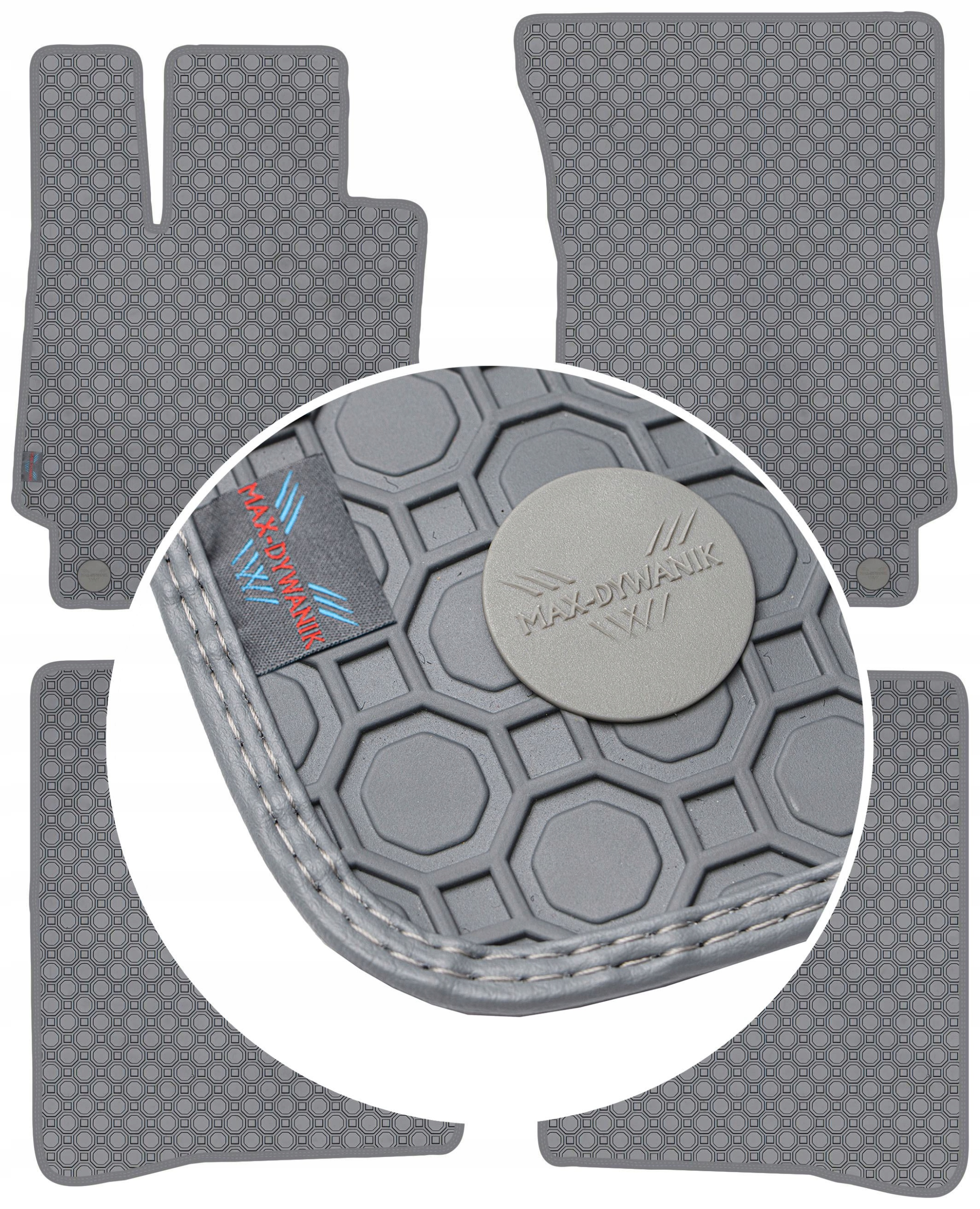 S-Klasa W221 Long 2005-2013 Koberce Popielate