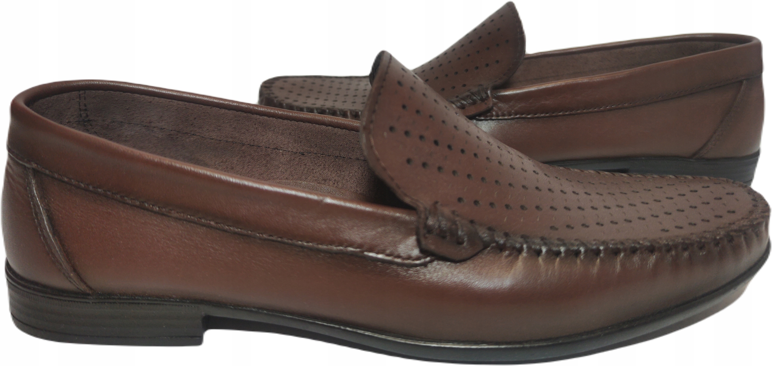 Pánské Mokasíny Andiamo 889 Hnědé r41