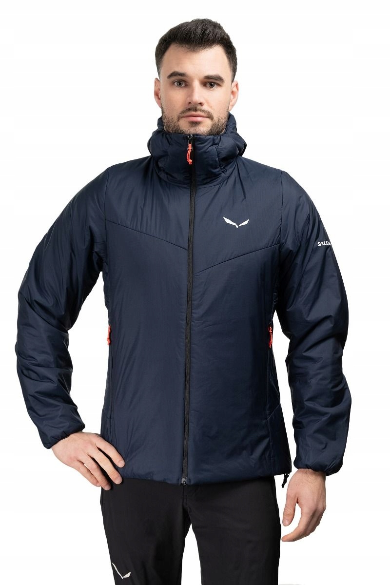 Salewa Pánská trekingová bunda Puez Catinaccio 2 Twr Hd, tmavě modrá, velikost M (48)