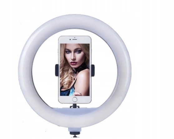 LAMPA PIERŚCIENIOWA RING LED ZE STATYWEM DUŻA 220 Źródło światła LED