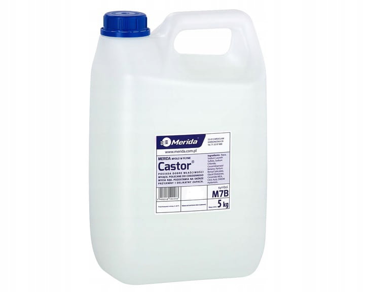 

Mydło W Płynie Kremowe 5 Kg Merida Castor