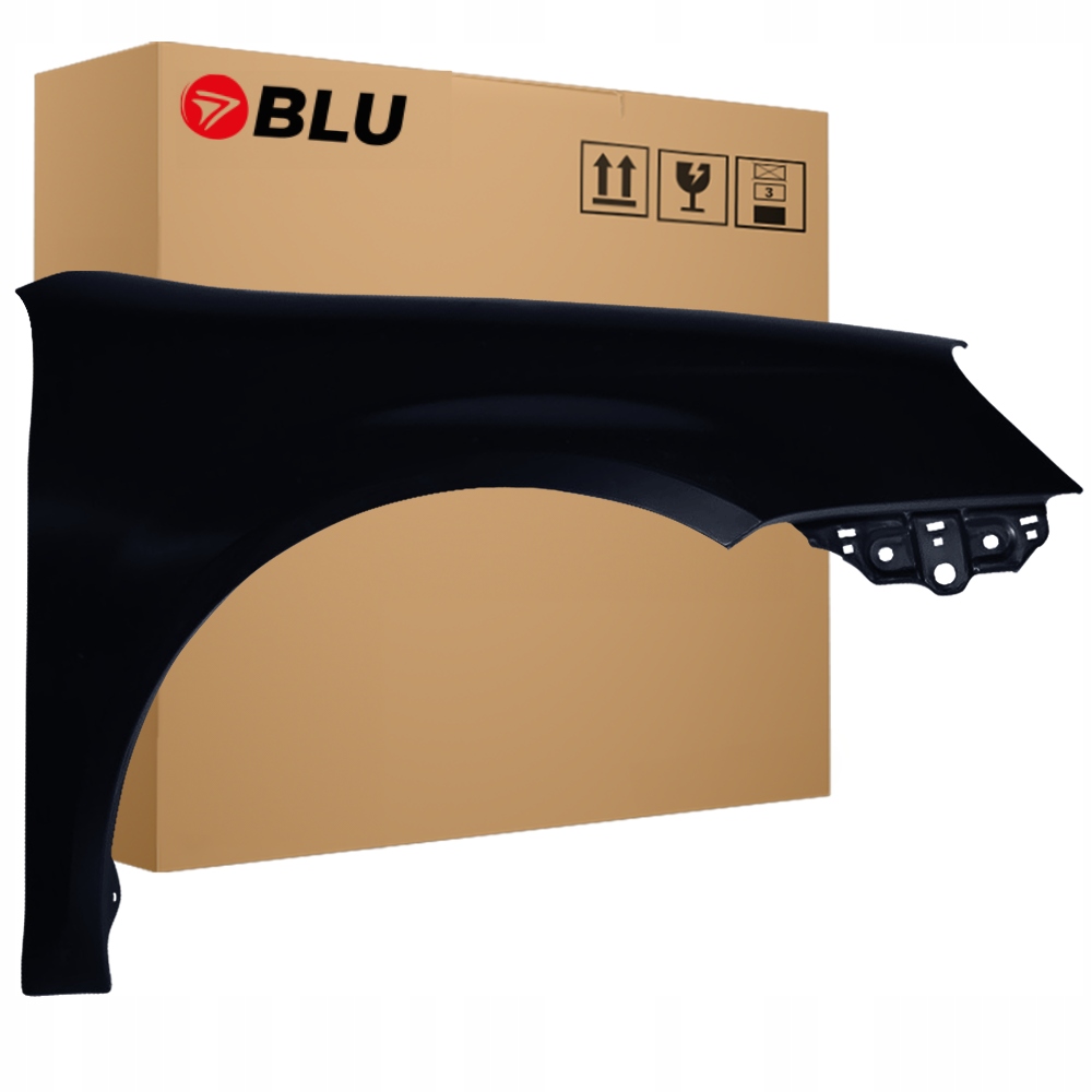 Blu Blatník Vw Golf V 5 Jetta LC9X pravý černý 03-09 přední kombi