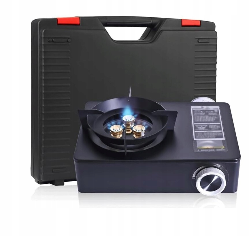 Kuchenka Turystyczna 3 Żarnikowa Zwykła Czarna 2w1 Yanchuan Lau