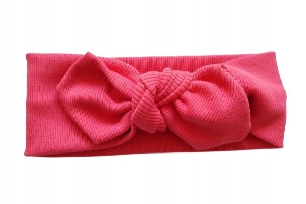 

Opaska pin up wiązana dziewczynki koral 38-42 cm