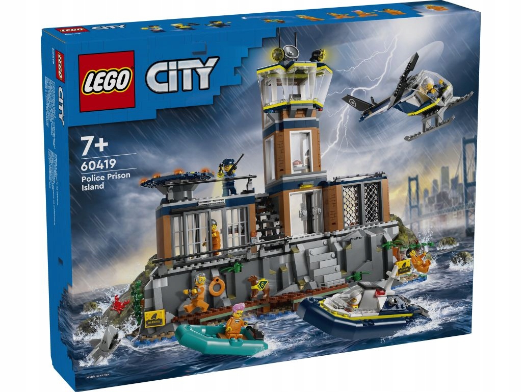 Lego 60419 City Policie z Vězeňského ostrova