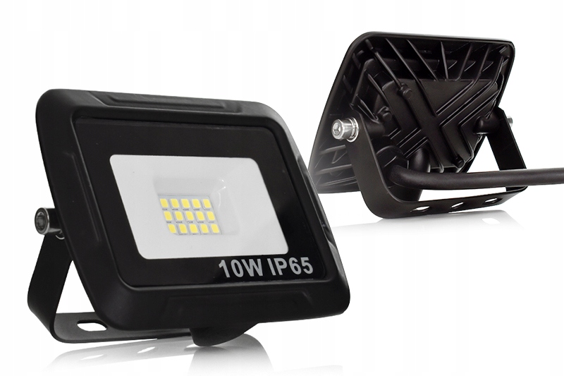 NAŚWIETLACZ HALOGEN LED 10W IP65 ZEWNĘTRZNY Wysokość produktu 7.6 cm