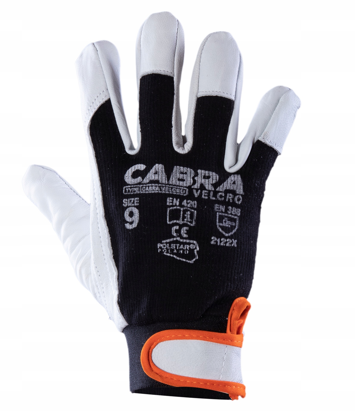 Pracovní Rukavice Cabra Velcro Kozí Kůže 12 Par 8