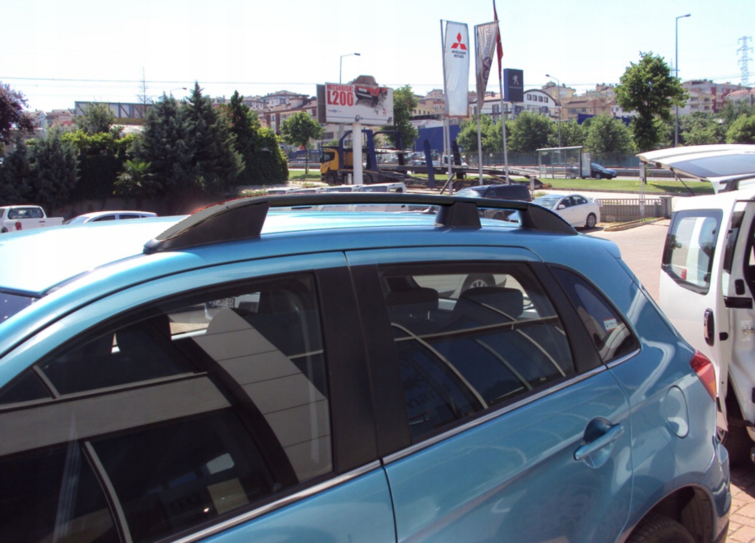 Relingi dachowe dach bagaznik Mitsubishi ASX 2010 Car type Passenger cars Cargo vans