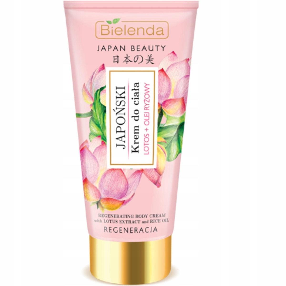 Bielenda Japan Beauty Japonský balzam Telový krém Lotos Ryžový olej 200ml