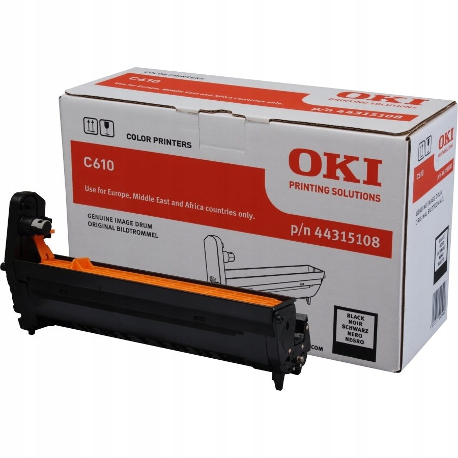 Oki originál obrazový válec pro černý toner do C610 (20 000 stránek)
