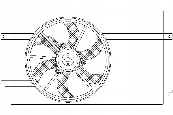 Nissens Ventilátor Chladiče Mitsubishi Colt Czc