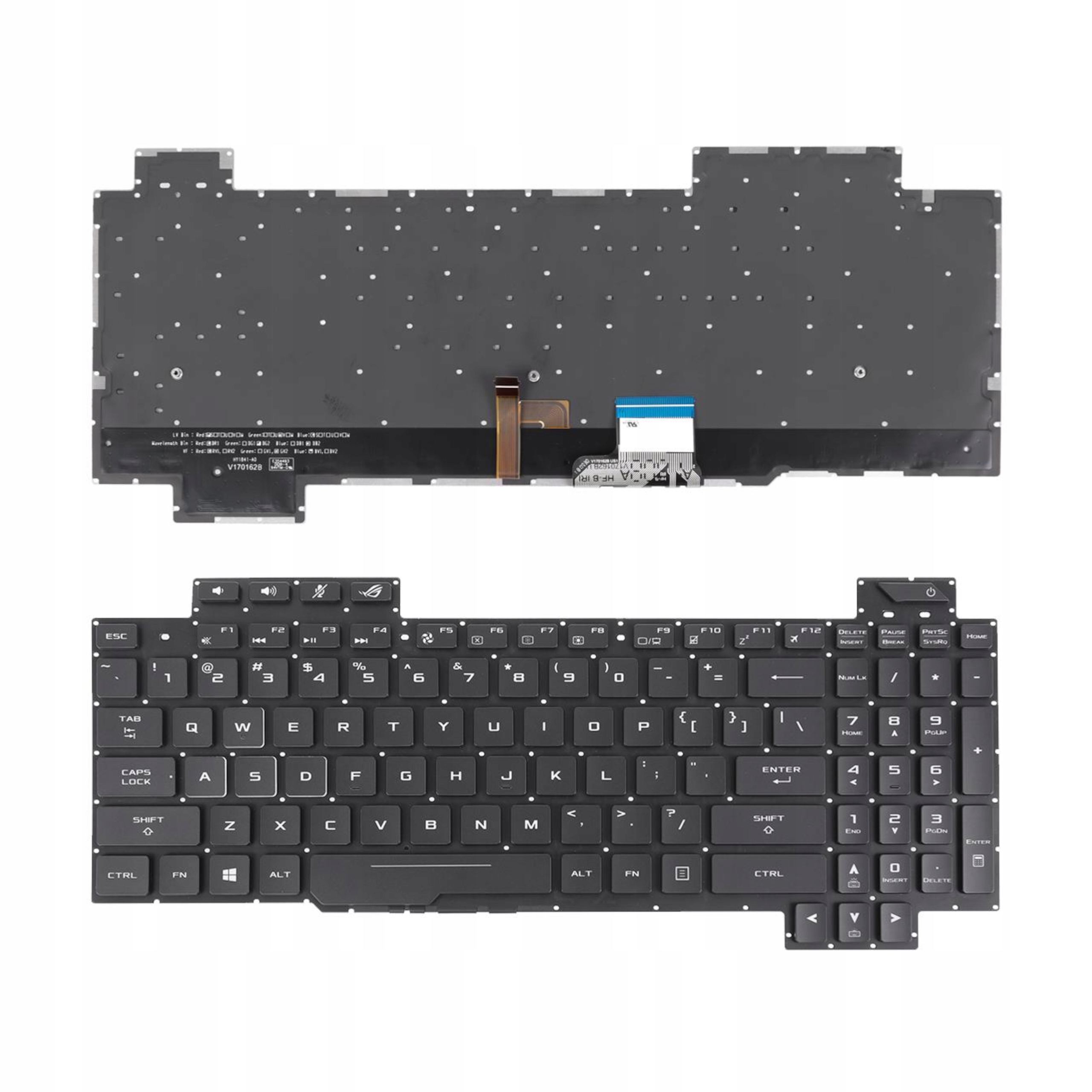 Klávesnice Pro Asus Rog GL703 GL703GE GL703GM GL703GS GL703VS Led Rgb